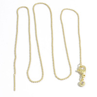 Cadenas de Collar Ajustables de Latón Chapado en Oro de 18K y Plata de Alta Calidad BCL1227 para Abalorios