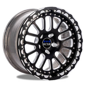 Jante de Course RCSR Personnalisée Beadlock Forgée pour Belak <span class=keywords><strong>BMW</strong></span> M2 F80 F82 F90 E46 E92 M3 M4 F30 G20 G30 G80 G82 5x120 5x112 5x114.3 - Product Image 5