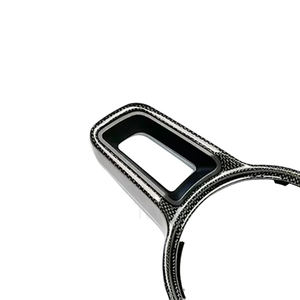 Embellecedor de cubierta decorativa para volante de fibra de carbono para <span class=keywords><strong>Porsche</strong></span> 911 992 Panamera Cayenne <span class=keywords><strong>Macan</strong></span> 2017 2018 2019, accesorios para coche - Product Image 5