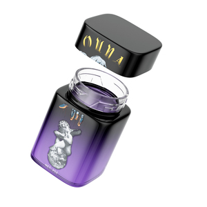 Thiết kế sáng tạo hỗ trợ tùy chỉnh kín 1oz 2oz 3Oz 4oz vuông màu đen container con bằng chứng lọ thủy tinh với vít nắp - Product Image 2