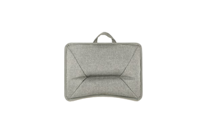 대나무 컴퓨터 쓰기 책상 휴대용 탁상 노트북 스탠드 나무 무릎 트레이 침대 소파 책상 부드러운 베개 쿠션 - Product Image 4