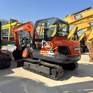 Used Doosan Mini <b>Excavator</b> DX60-9C In Low Hours Secondhand Crawler Digger Doosan DX60 DX70 DX80 Free Shipping Excavadora - Product Image 2