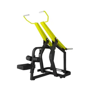 Kommerzielle Front Lat Free Weight Fitness geräte/Platten beladene Maschine Pulldown