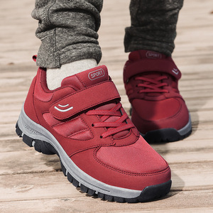 Chaussures de marche pour hommes, fitness en plein air, avec empeigne synthétique, semelle extérieure en caoutchouc, semelle intermédiaire en EVA, doublure en mesh - Chaussures de sport décontractées pour l'automne - Product Image 2