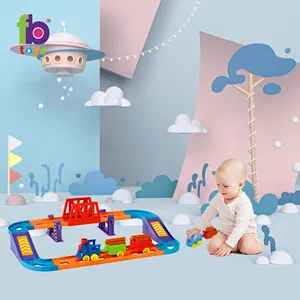 Ruote per bambini di vendita calde pista di plastica classica altro giocattolo veicolo treno pista Set Slot giocattoli per bambini