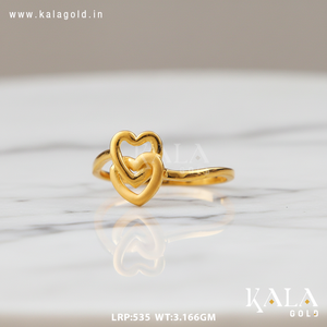 Classic Style High Fashion 18K Solid Gold Lightweight Fine Jewelry <b>Ring</b> <b>Indian</b> Made Wedding Party Office Wear Engagement Gift - Product Image 3