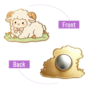 Aiguilleur magnétique Kawaii en forme d'animal, épingle en émail Kawaii pour le point de croix, accessoire de couture, aimant puissant pour éviter la perte d'aiguilles - Product Image 2
