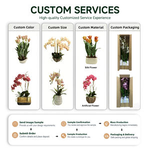 Plante de <span class=keywords><strong>bambou</strong></span> vert éclatant dans un <span class=keywords><strong>vase</strong></span> décoratif pour la décoration de la chambre d'hôtel, plantes de <span class=keywords><strong>bambou</strong></span> artificielles - Product Image 4