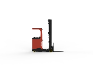 รถยกไฟฟ้าแบบยืนขับ 1500 กก. เสาสามท่อน ยางตัน ใช้งานในอาคาร โรงงานผลิต - Product Image 6