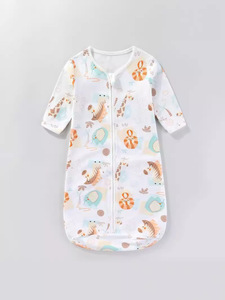 Pyjama pour enfants en polyester à manches longues, écologique, pour nouveau-nés, sacs de couchage pour bébés au printemps - Product Image 5