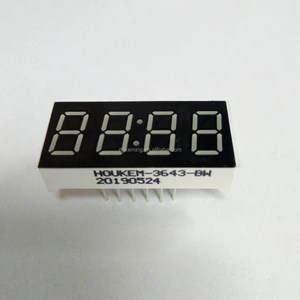 HOUKEM-3641-ASR Common Cathode Red Color 0.36 <strong>Inch</strong> <strong>4</strong> Digit FND <strong>7</strong> <strong>Segment</strong> <strong>Display</strong> 30*14mm - Product Image 6