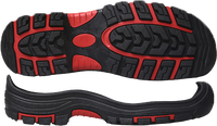 Semelles de chaussures en PVC/TPR avec moteur comme composant principal (KR8020) Machine de moulage par injection de semelle TPR (couleur unique)