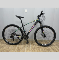 Vélo vtt importé d'allemagne de chine avec cadre en alliage et suspension complète, vélo de montagne 27 vitesses à vendre