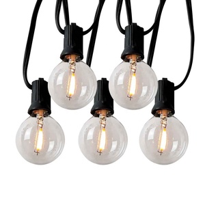 Guirlande lumineuse LED pour jardin, décoration de Festival, usage extérieur, noël, <span class=keywords><strong>printemps</strong></span>, m 2HQ 25LT, G40 25 pieds - Product Image 1