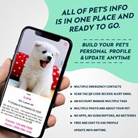 Etiqueta de Metal Personalizada con Logotipo del Fabricante para Collar de Perro o Gato, Etiqueta de Identificación para Mascotas con Código QR Personalizado
