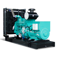 Genset Diesel Listrik Tenaga Cadangan Industri Tipe Silent Open Frame 3 Fasa 400KW