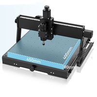 Machine de découpe CNC 4540Plus à 3 axes, commande GRBL, dernière version, en aluminium et cuivre Tenshine Metal, pour le travail du bois.