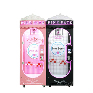 Commercial Pink Date Gift <strong>Game</strong> <strong>Machine</strong> Pink Date Cut Prize Plush Toys Vending <strong>Machine</strong> Indoor Amusement - Product Image 2