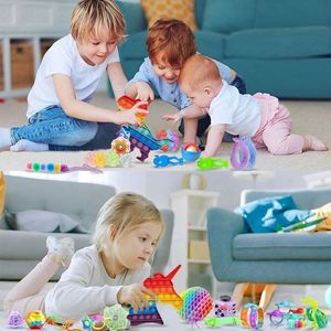 Jouets sensoriels en silicone Push Peel pour bébés autistes, jouets sensoriels éducatifs et apaisants pour les enfants autistes, ensemble personnalisé pour nouveau-nés - Product Image 2