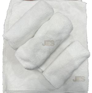 リサイクル100% コットンホワイトタオルラグ経済的なホテル使用拭きラグホワイトコットンタオル中古繊維廃棄物から - Product Image 3