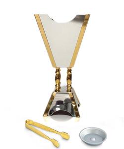 Bakhoor กระถางธูปถ่านสำหรับ Bakhoor,ที่เผา<span class=keywords><strong>กำยาน</strong></span>ทำจากถ่านมีแกนเผาธูปอาราบิก Makhara - Product Image 3