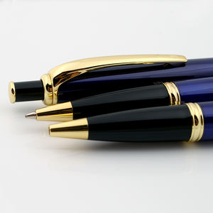 Stylo bille triangulaire en métal de bonne qualité, populaire, avec logo personnalisé - Product Image 5