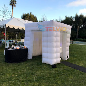 핫 세일 풍선 사진 부스 Led 빛 파티 텐트 8.2ftx8.2ft 결혼식 이벤트를 위한 풍선 360 동봉 사진 부스 - Product Image 3