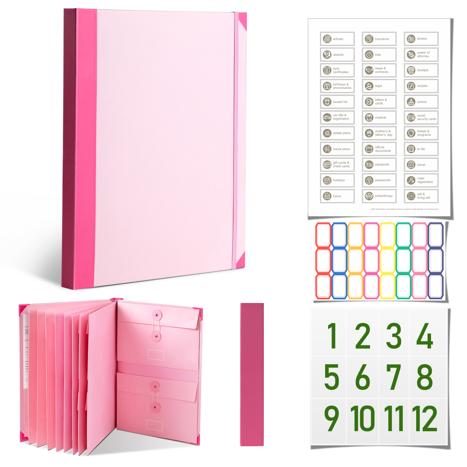 Rosa, con spessore maggiorato di 5 centimetri.