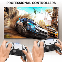 Console de Jeu Rétro 20000+ Jeux Rétro Stick de Jeu 4K HD pour TV Plug & Play avec 2 Manettes Sans Fil