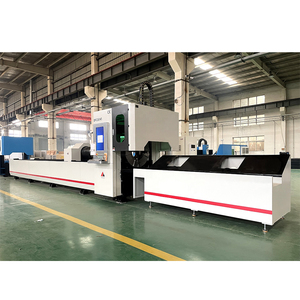 Máquina de Corte Láser de Fibra para Tubos de Diámetro 300/450 mm y Longitud 6 m, 2kw 3kw 6kw, Cortadora Láser Automática para Tubos Redondos y Cuadrados de Metal y Acero - Product Image 3