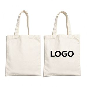 Lightweight Soft Recycled Cotton Canvas Tote Bag Custom Logo Portable <b>Handbag</b> for Office Daily Commute Lady Fashion - Product Image 1