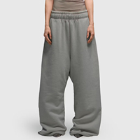 Pantalons de survêtement décontractés de haute qualité personnalisés 500 Gsm Y2k Baggy Flare French Terry 100% coton Pantalons de survêtement à jambes larges pour hommes