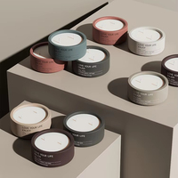 Keramik-Behälter für Duftkerzen mit Individuellem Logo, Farbe und Form, Leere Gefäße zur Kerzenherstellung