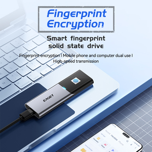 Ổ cứng di động EAGET FM6 mở khóa bằng vân tay, loại C, 1TB/2TB, tốc độ 5Gbps, bán buôn, ổ cứng SSD di động, Disco Duro PSSD, ổ cứng ngoài - Product Image 5