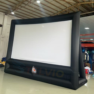 Pantalla de Proyección Inflable para Exteriores de 24 pies con Logotipo Personalizado, <span class=keywords><strong>Cine</strong></span> Inflable, Pantalla de Proyección de TV Inflable, Pantalla de <span class=keywords><strong>Cine</strong></span> para Fiestas en Casa - Product Image 4