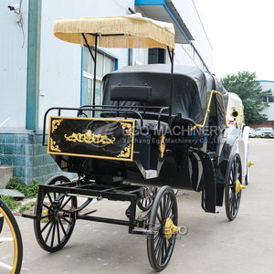 Carruaje de Caballos de Alta Calidad con Estructura de Acero, Eléctrico/Asistido por Caballos, para Bodas y Turismo, 1-6 Asientos, Velocidad de 40-60 km/h, 1 Año de Garantía - Product Image 3