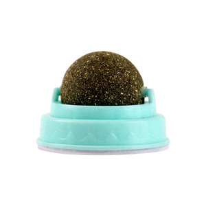 Juguete Interactivo para Gatos con Bola Giratoria de Catnip para Limpieza Dental, Color Sólido QW222 - Product Image 5