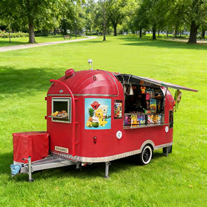 Carrito Móvil de Acero Inoxidable Vibrante Diseñado para Ferias Nocturnas, con 2 Años de Garantía, Ofrece Bebidas Refrescantes, Frutas y Aperitivos - Product Image 5