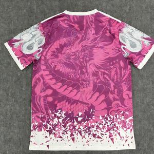 Jersey Musim Panas Spanyol 2526 Lengan Pendek 100% Poliester Elastis Cepat Kering Bernapas Heat-Transfer OEM - Product Image 4