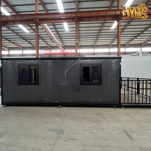可折叠可扩展预制集装箱房 20 英尺/40 英尺 钢制夹层板现代设计 适合商场使用 3-5 个卧室 厨房 - Product Image 3