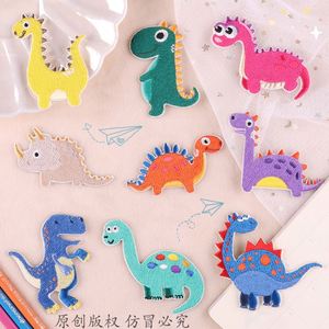 Nuevo Parche Bordado Autoadhesivo con Dibujos Animados de Dinosaurios para Decoración de Ropa Infantil - Product Image 2