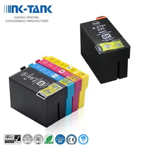 墨水罐27XL T2711 T2712 T2713 T2714 T2791优质彩色兼容喷墨墨盒，适用于Epson员工WF-7715DWF