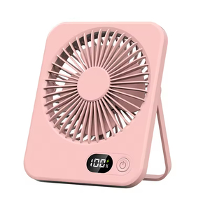 Ventilador de mesa ultrafino con carga USB, enfriador plegable compacto, funcionamiento silencioso, herramienta de viento fuerte para estudiantes, uso doméstico - Product Image 2