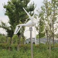 Générateur éolien à aimant permanent de type S3, petit générateur éolien 24V, système hybride éolien-solaire pour l'éclairage public, l'aménagement paysager et l'utilisation domestique