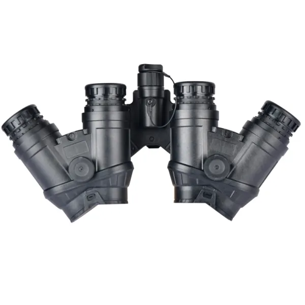 Ground Panoramic Night Vision Binocular Goggles with 1x Magnification Quad Optics Head Mount Tube