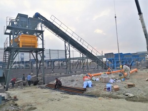 Pabrik Batching Beton Otomatis Penuh 50m3/jam dengan Silo Semen dan Mesin/Motor untuk Produksi Beton Siap Pakai - Product Image 6