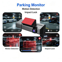 Caméra embarquée HD 4K à 3 objectifs, enregistreur vidéo de voiture 3 canaux Wi-Fi, boîte noire avec surveillance de stationnement
