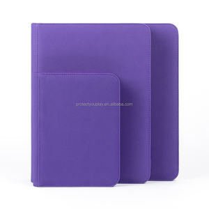 El mejor mini álbum de <span class=keywords><strong>Pokemon</strong></span> MTG de Snorlax con cubierta de cuero sin anillos, carpeta de Cartas coleccionables de fútbol pequeño de Dragon Ball de béisbol personalizada - Product Image 2