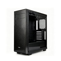 Boîtier PC en fibre de carbone haute rigidité, dissipation thermique efficace, anti-interférences, châssis d'ordinateur de jeu, certifié CE