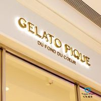 Letrero Luminoso LED, Logotipo Acrílico, Letras de Acero Inoxidable, Letrero 3D con Retroiluminación, Letras Metálicas de Canal, Letrero Acrílico para Negocios, Logotipo